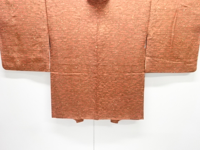 のり散らしに抽象模様羽織